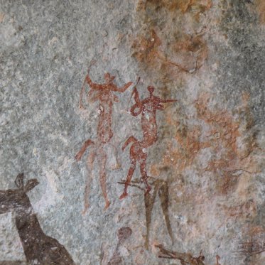 Ancient Rock Art Shows Unique Drawing Of The Extinct Giant Sloth Lemur