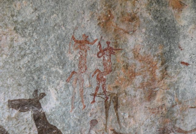 Ancient Rock Art Shows Unique Drawing Of The Extinct Giant Sloth Lemur