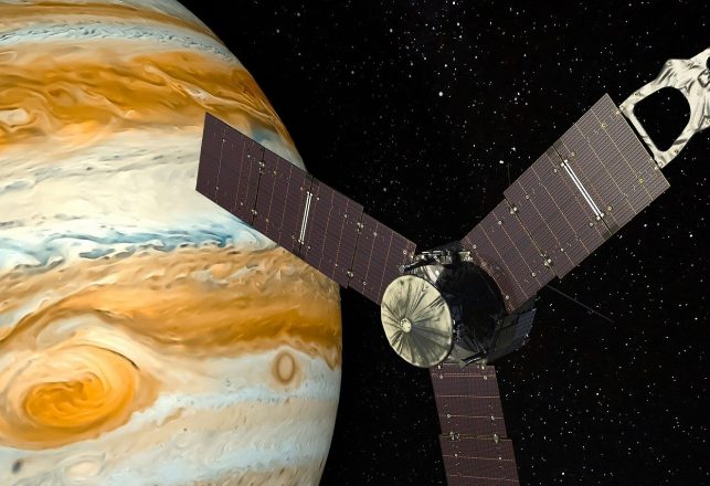 Bright Flashes of Light Spotted on Jupiter by Juno Spacecraft