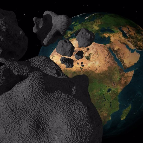 Second Record-Breaking Asteroid Zipped By Earth on Friday The 13th