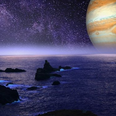 Jupiter’s Moon Europa May Glow In The Dark
