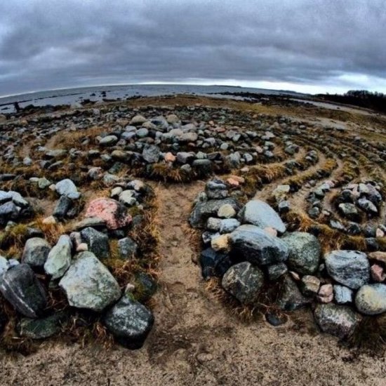 The Mysterious Stone Labyrinths of Bolshoi Zayatsky Island