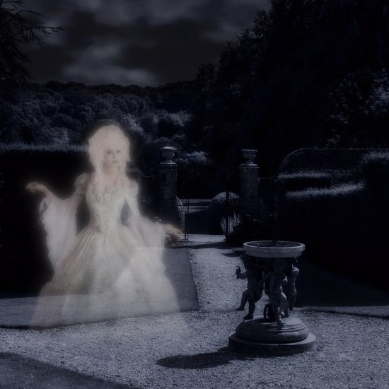 Footage Captured a Ghost Wearing a White Nightgown at Haunted Hotel