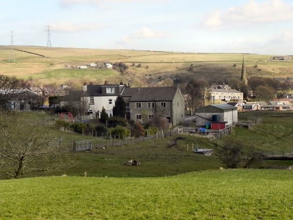 View over Wardle in Greater Manchester England   Geograph 2290339