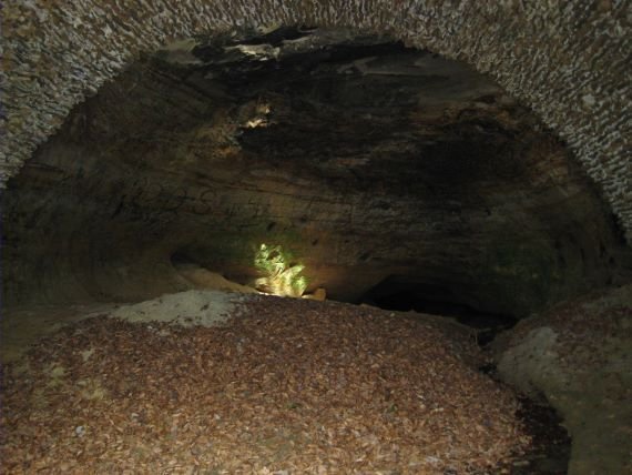 Interior of Mother Ludlams Cave Moor Park