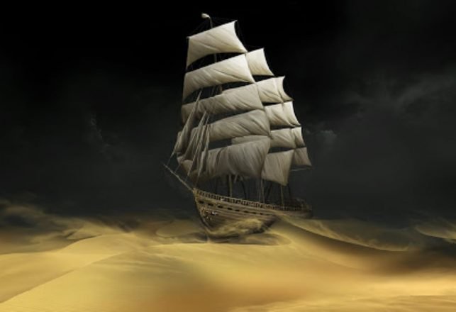 The Mysterious Lost Ghost Ships of the Desert