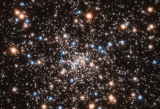 Hubble Telescope Finds Cluster of Dozens of Baby Black Holes