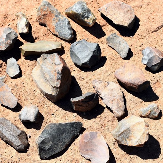 Hundreds of Stone Tools Dating Back a Million Years Found in a Gold Mine