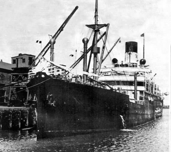 SS Waratah in Cape Town
