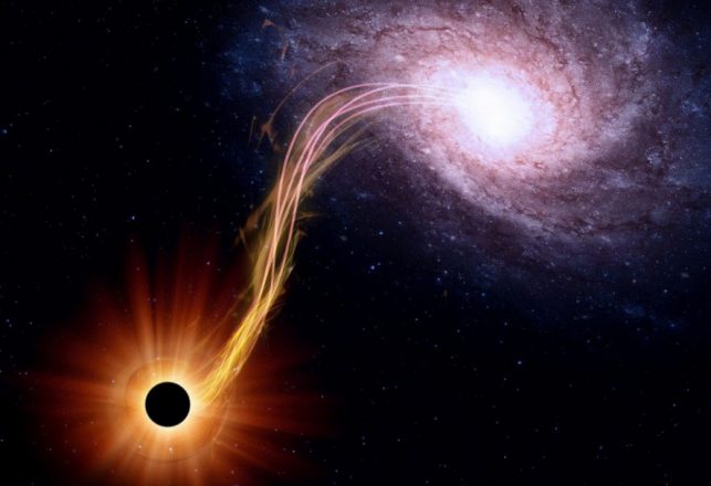 Astronomers Watch Two Black Holes Swallow Two Neutron Stars