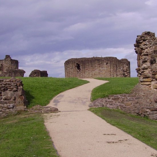 Creepy Photo Outside of Flint Castle May be a Ghost
