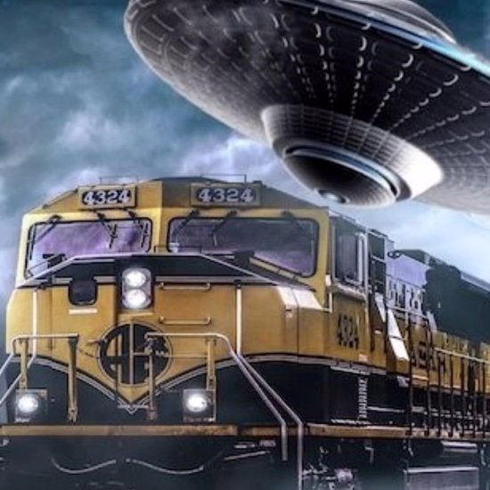 Bizarre Encounters with Trains and UFOs