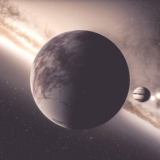 Jupiter-Sized Planet Orbiting a Dead Star May Predict Our Own Future