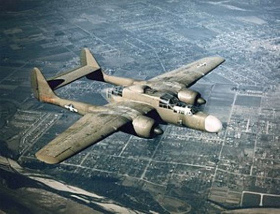 300px Northrop P 61 green airborne