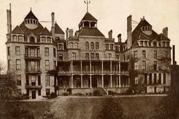 Crescent Hotel Eureka Springs Arkansas   circa 1886