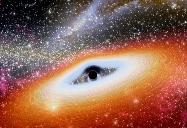 Milky Way’s Supermassive Black Hole Has Sprung a Leak