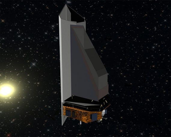 750px NEOCam telescope artist concept NASA JPL Caltech 570x456