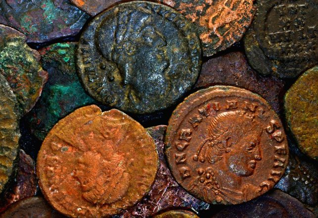Hungry Badger Unearths Ancient Roman Coins in a Spanish Cave