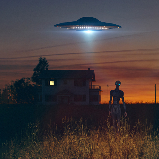 First a UFO and Then... "The Visitors"