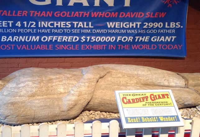 The Strange Tale of the Cardiff Giant