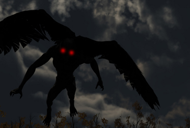 A Mysterious Winged Creature, But, It's Not Mothman