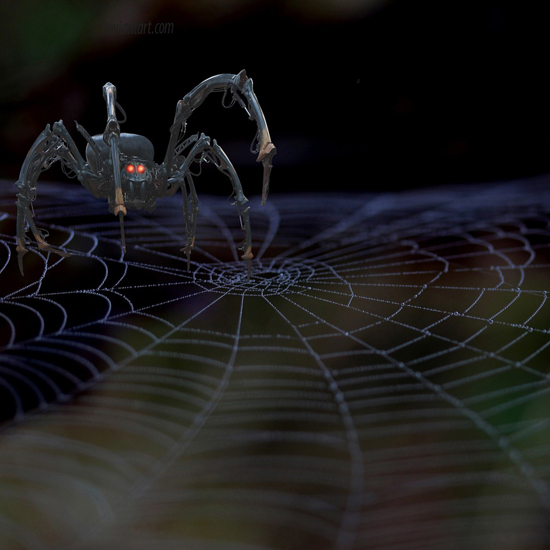 Scientists Turn Dead Spiders into Creepy Zombie Spider Robots