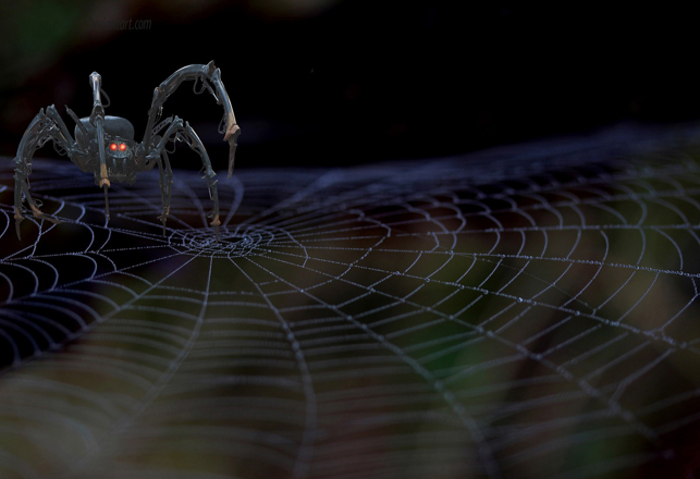 Scientists Turn Dead Spiders into Creepy Zombie Spider Robots