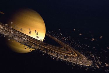New Theory Suggests a Moon Died So Saturn Could Have its Rings and its Tilt
