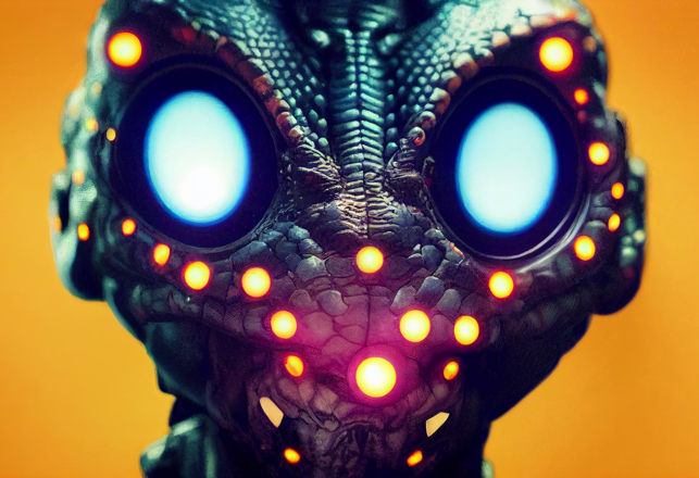 A Yorkshire Man Documents His Life of Encounters with UFOs, a Reptilian Alien and Ghosts