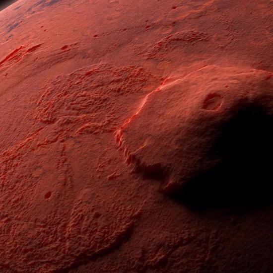 Massive Magma Plumes and Maybe Microbes on Mars