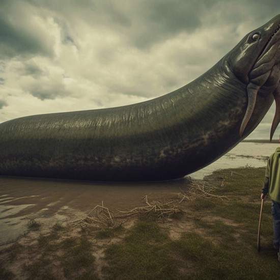 Giant Eels: They Are So Big They Look Like Monsters
