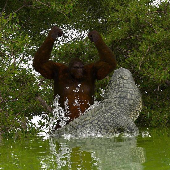 Bigfoot & Other Strange Apes: Maybe They Are So Elusive Because They Live in Deep Water