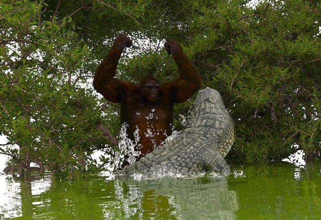 Bigfoot & Other Strange Apes: Maybe They Are So Elusive Because They Live in Deep Water