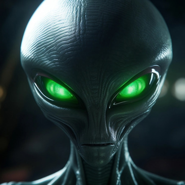 Seven-Foot Green-Eyed Aliens, Cat Video from Space, Reindeer Superpowers, AI Spirit Mediums and More Mysterious News Briefly