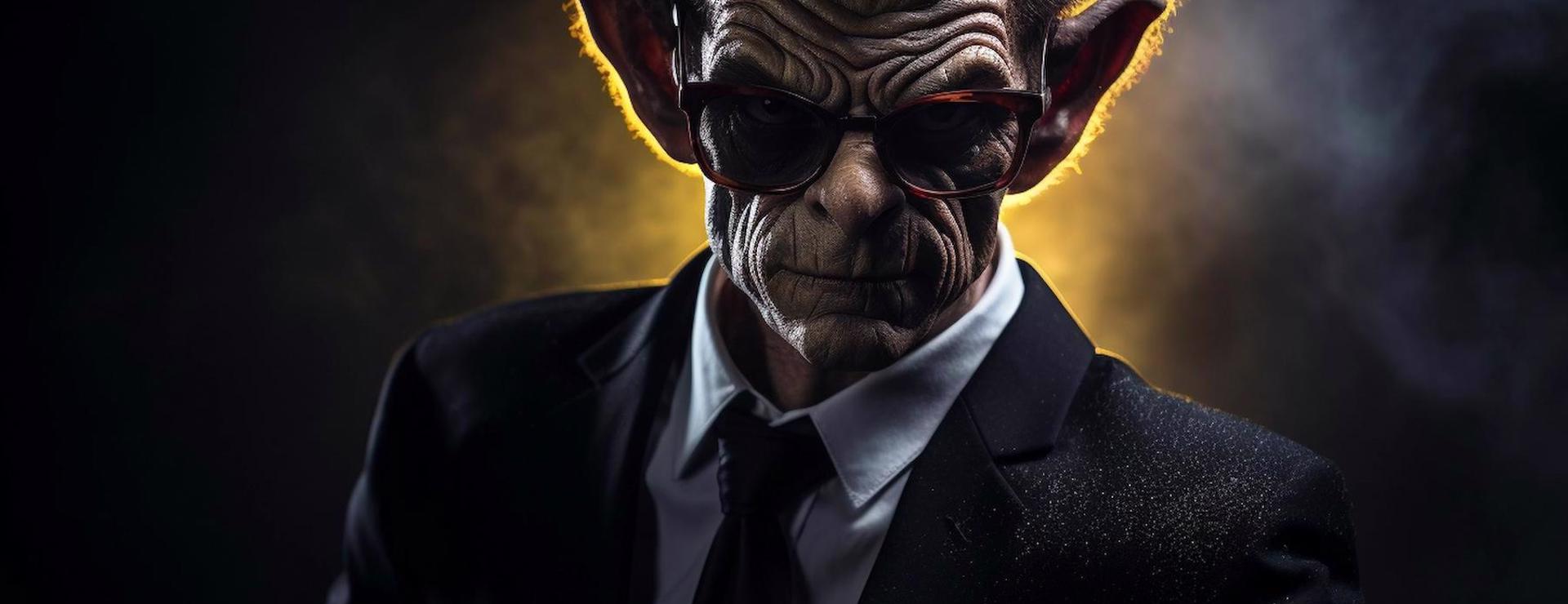 Goblins in Black‚ Jellyfish UFOs‚ Ten-Foot Aliens‚ Crop Circle Cures and More Mysterious News Briefly