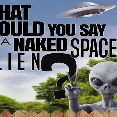 "What Would You Say to a Naked Space Alien?" - My New Book
