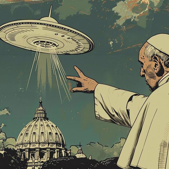 Vatican UFOs, Martian Fish-and-Chips, Intelligent Plants, Alcatraz Ghosts and More Mysterious News Briefly
