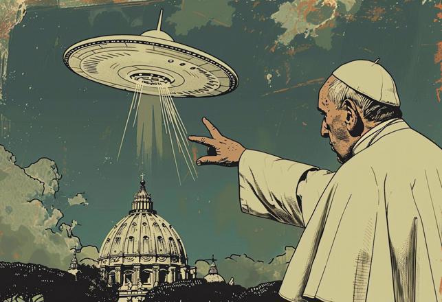 Vatican UFOs, Martian Fish-and-Chips, Intelligent Plants, Alcatraz Ghosts and More Mysterious News Briefly