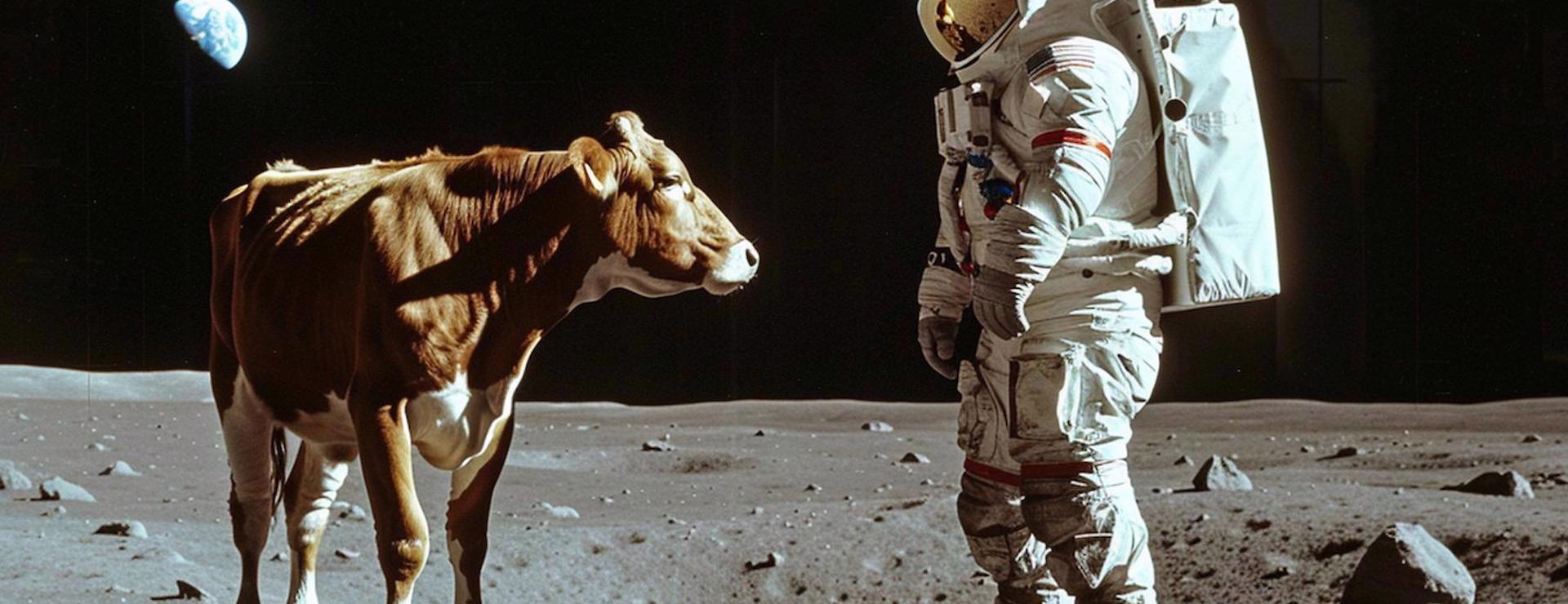 Cows on the Moon, a Second Roswell Crash, New Magic Mushrooms, Dangerous Northern Lights and More Mysterious News Briefly