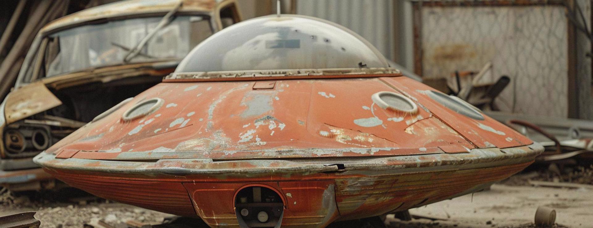 Flying Saucer For Sale, Square Crop Circle, Aliens Deflect Hurricane, Baby Bigfoot and More Mysterious News Briefly