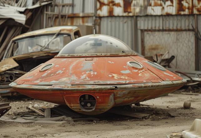 Flying Saucer For Sale, Square Crop Circle, Aliens Deflect Hurricane, Baby Bigfoot and More Mysterious News Briefly