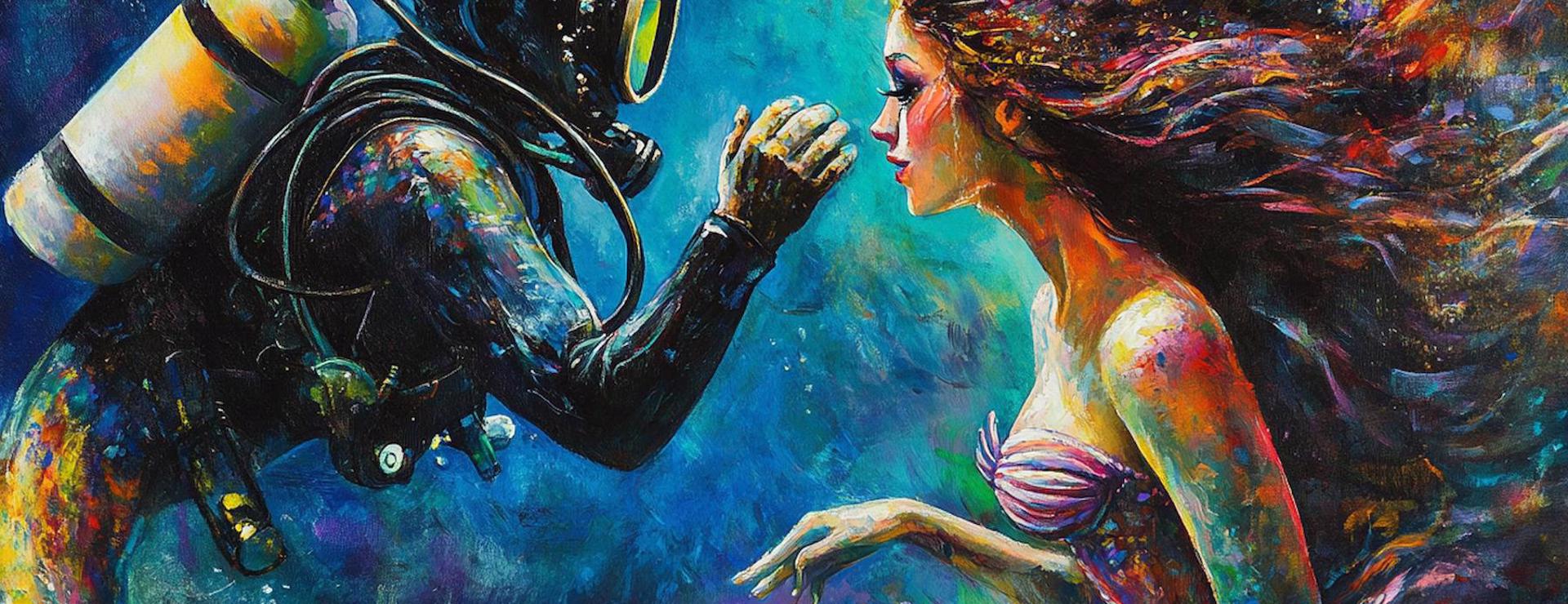 Bizarre Divers' Encounters with Real Mermaids