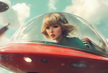 Taylor Swift's Flying Saucers, Lone Star Skinwalker, Polish Vampire Burials, Spiders on Mars and More Mysterious News Briefly