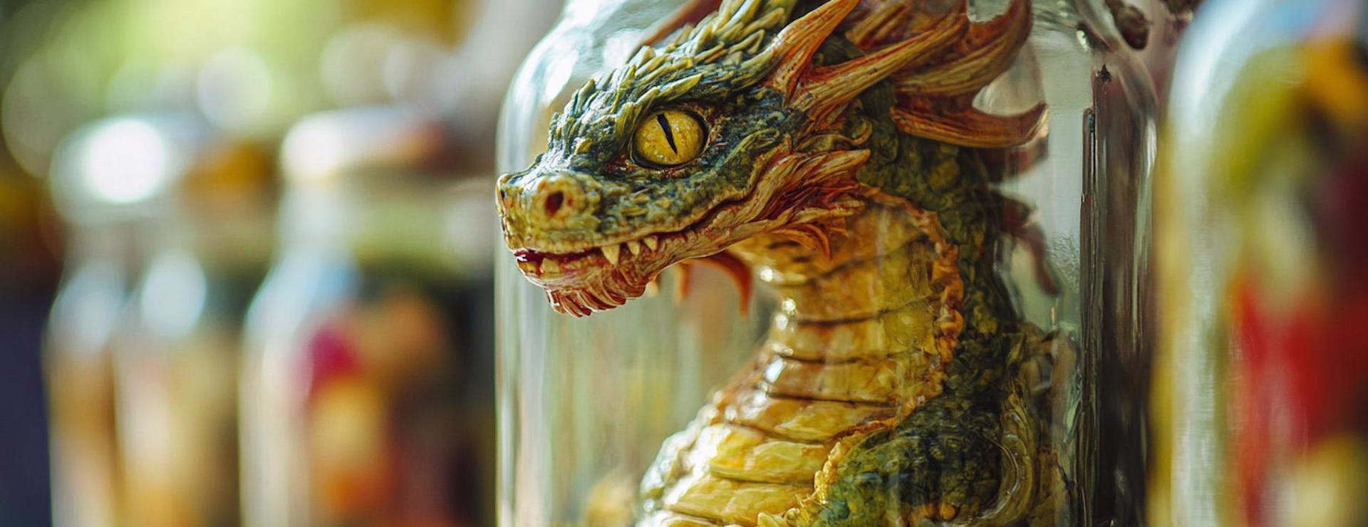 Pickled Dragon, Kentucky's Whooping Bigfoot, Antarctic Door, Steamy Planet and More Mysterious News Briefly