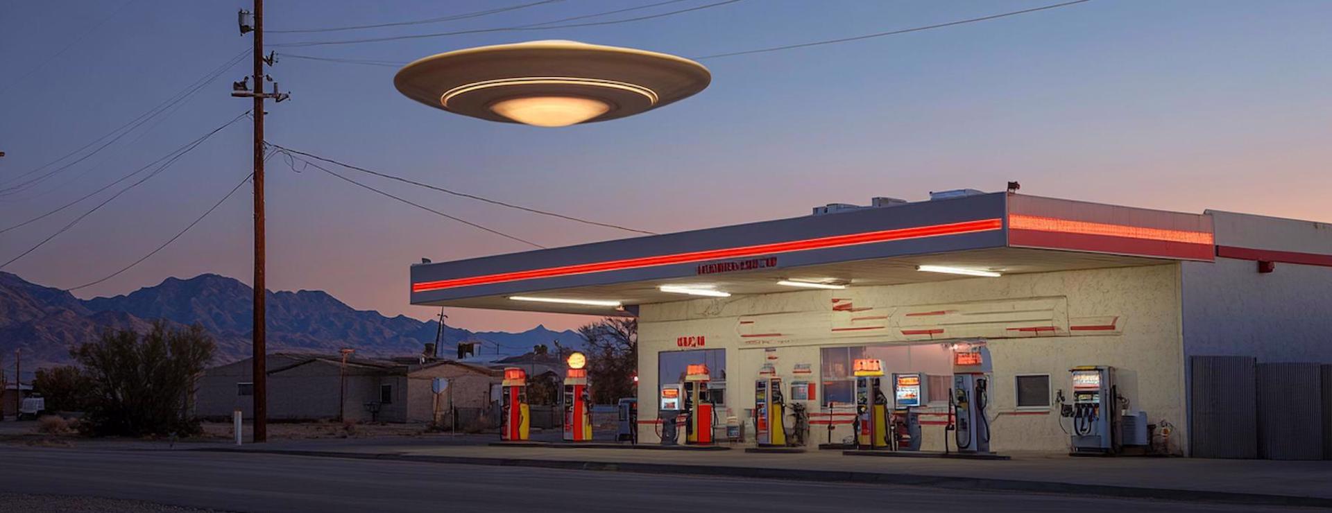 Gas Station UFO Encounter, Ghost Footprints, Arizona UFO Base, ETs Without a Planet and More Mysterious News Briefly