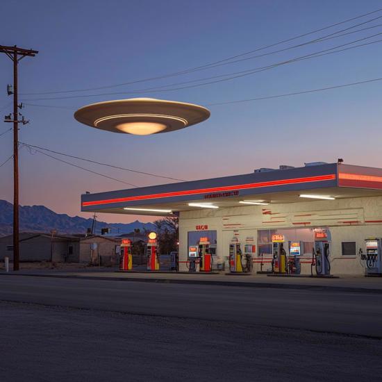 Gas Station UFO Encounter, Ghost Footprints, Arizona UFO Base, ETs Without a Planet and More Mysterious News Briefly