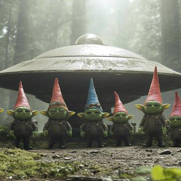 Some Bizarre Encounters With Gnomes and Gnome-Like Aliens