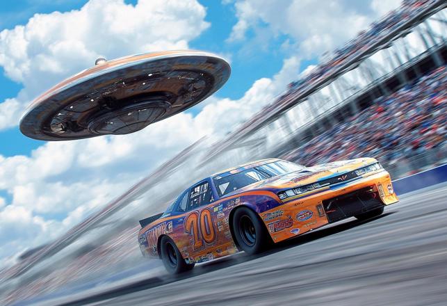 NASCAR UFO, Slenderman Follower Released, Cigarette Smoking Man Returns, Bigfoot in the Driveway and More Mysterious News Briefly