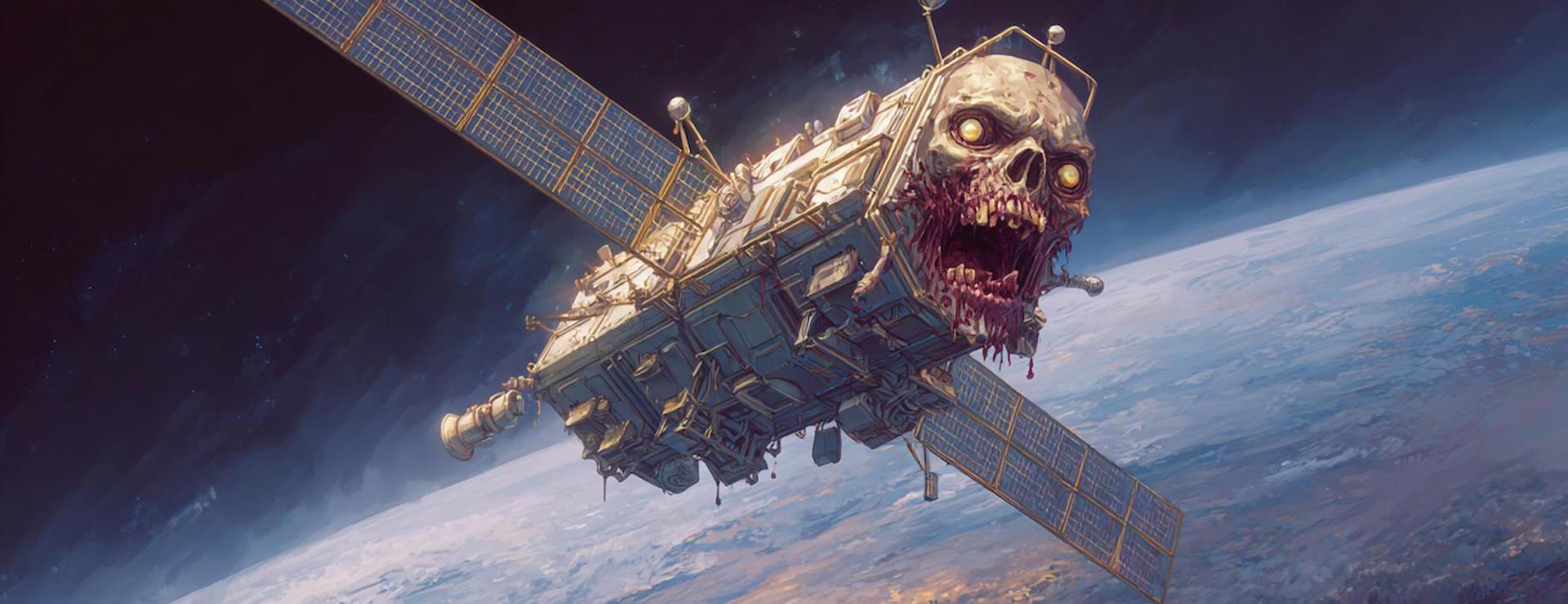 Zombie Satellites, Clown-Face Crop Circle, Bigfoot and Pot, Pharaoh's Curse Cures Cancer and More Mysterious News Briefly