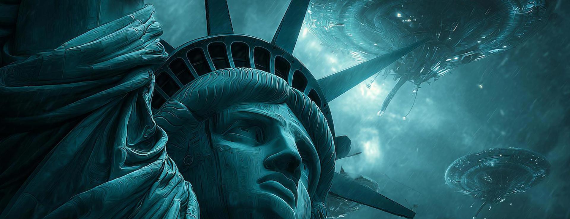 New York UFOs, Laser Ghost Detectors, Lake Erie Black Goo, Mexican Wendigo and More Mysterious News Briefly